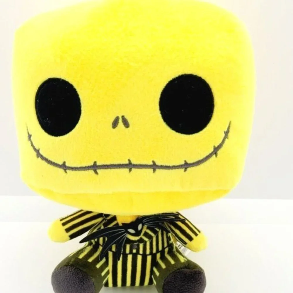 Funko Disney Nightmare Before Christmas Jack Skellington Black‎ Light Plush